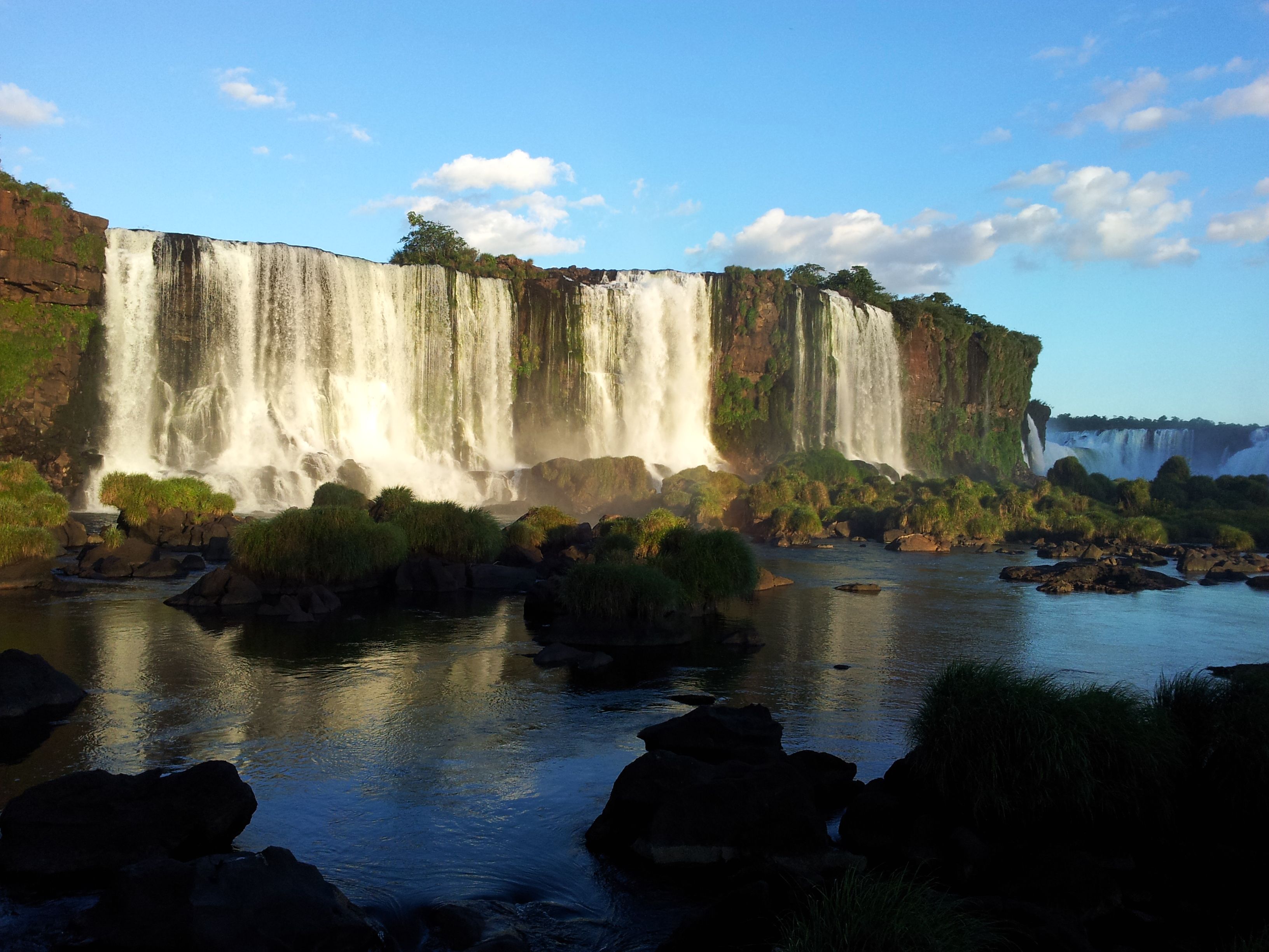 Cataratas del Iguazú en Brasil.