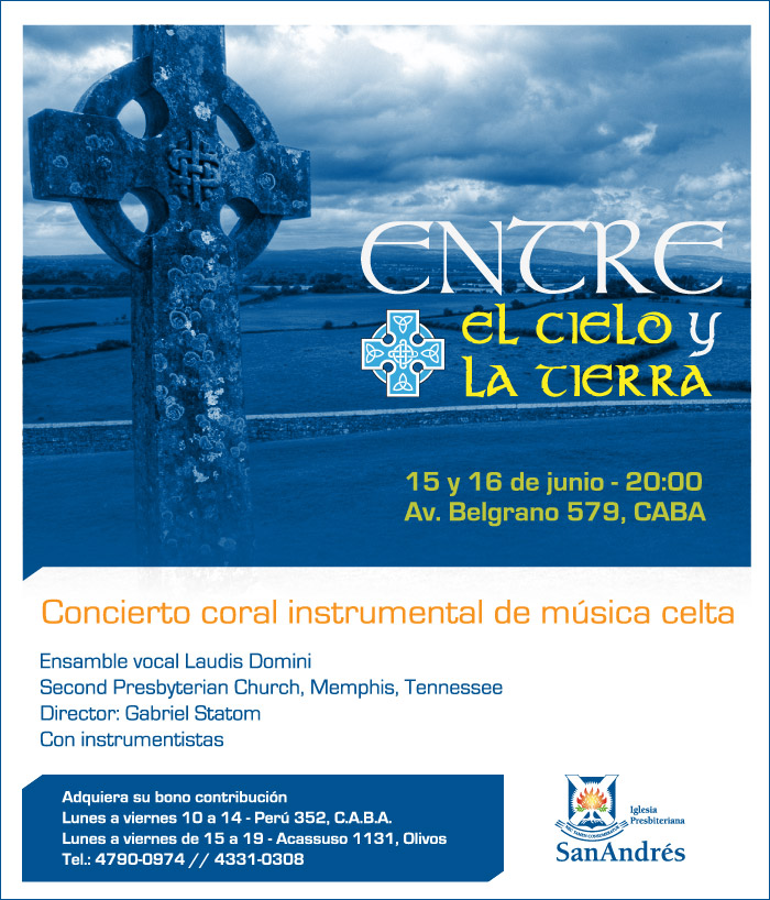 Concierto coral instrumental de música celta