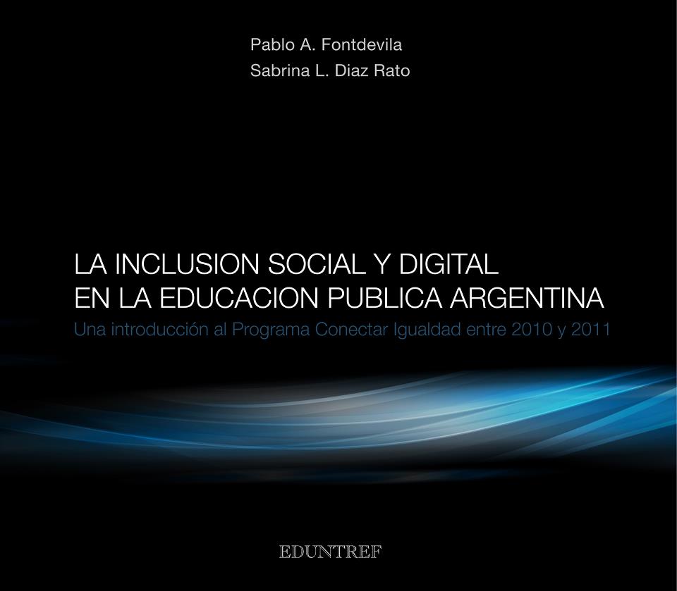 Portada del libro “La inclusión social y digital en la educación pública argentina”