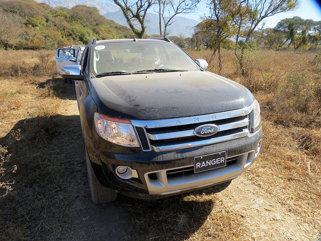 Nueva Ford Ranger, 1 de julio de 2012, precordillera de Salta