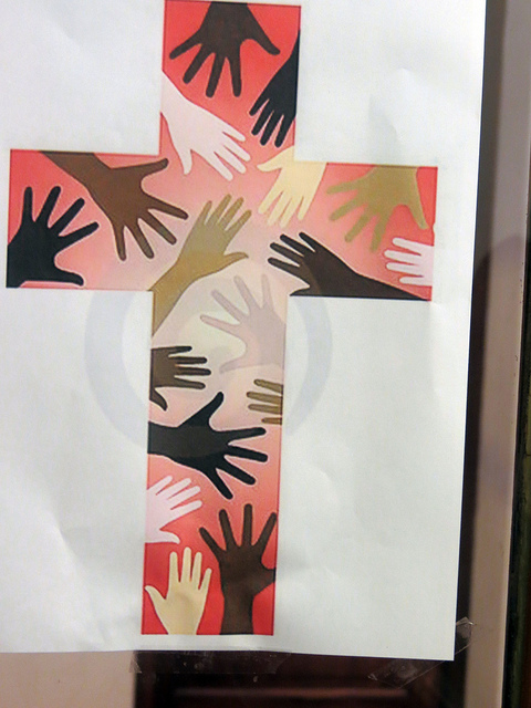 Cruz en la celebración de oración del Grupo Ecuménico de la Zona Norte del Gran Buenos Aires, en la Iglesia Evangélica Metodista de Martínez, Buenos Aires, 21 de agosto de 2012. Cruz en la celebración de oración del Grupo Ecuménico de la Zona Norte del Gran Buenos Aires, en la Iglesia Evangélica Metodista de Martínez, Buenos Aires, 21 de agosto de 2012.