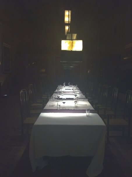 Comedor de la bodega Benegas, Mendoza. Vino