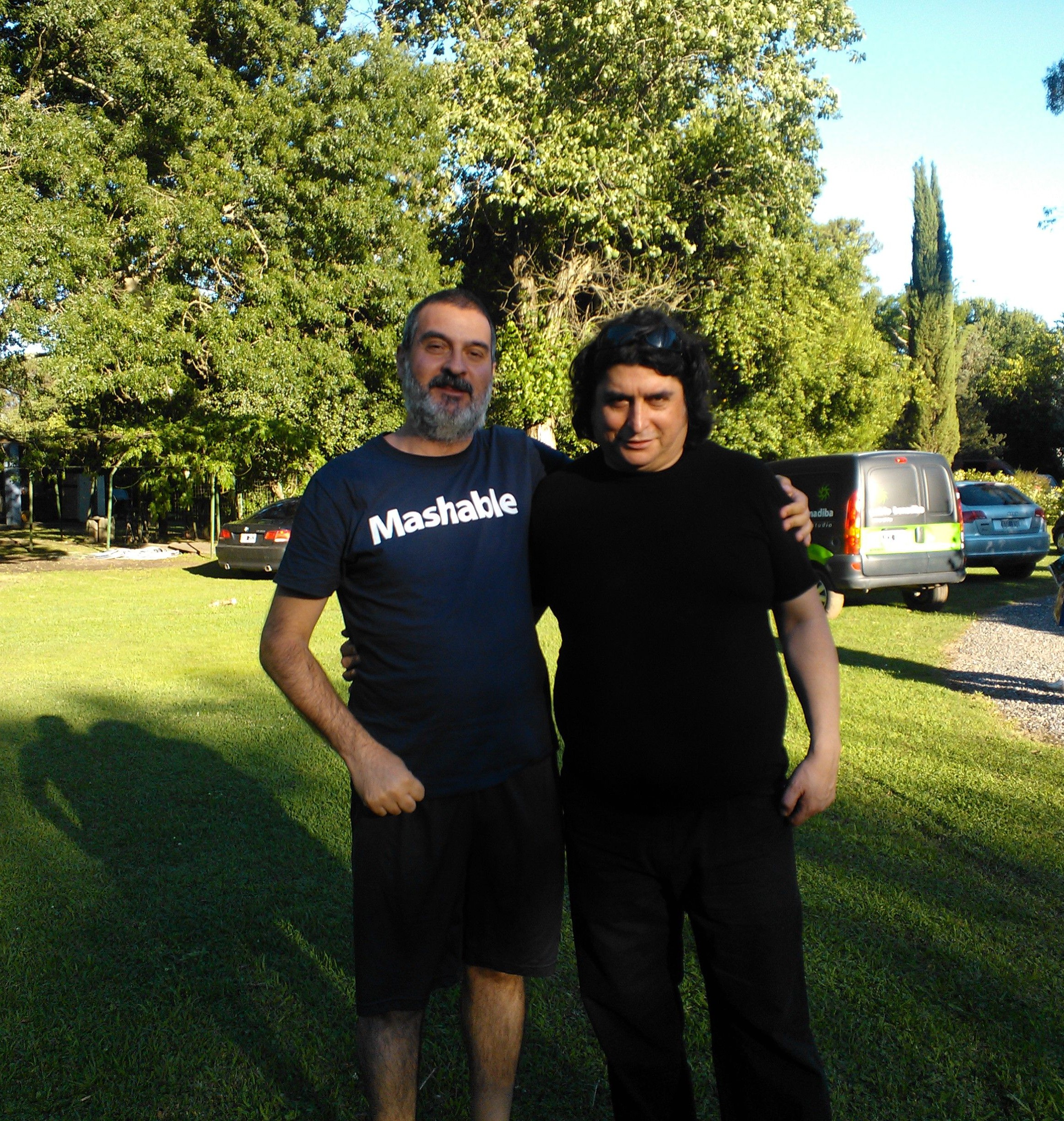 Luis Salinas, en el día de campo 2012.