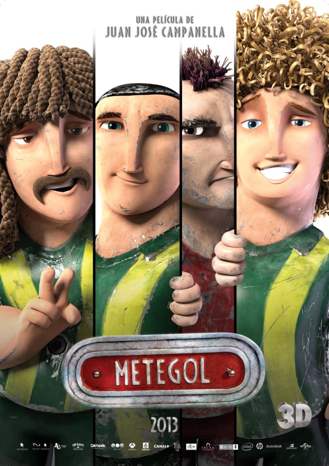 Afiche de la película Metegol.