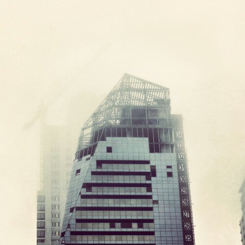 Niebla en Puerto Madero