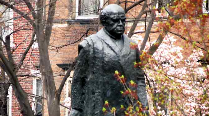 La estatua de Sarmiento en Boston