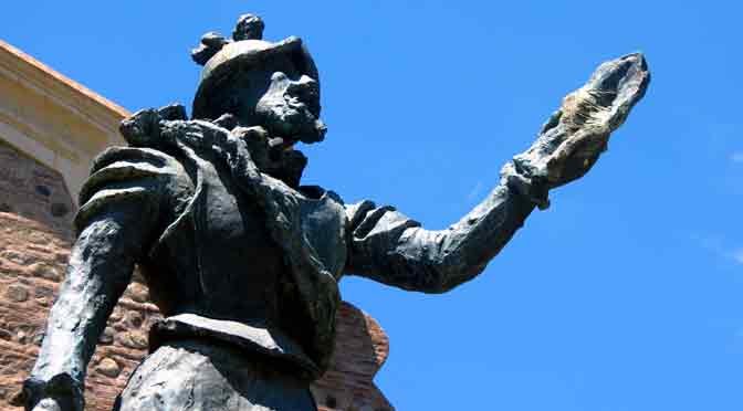 Esculturas del centro histórico de Córdoba