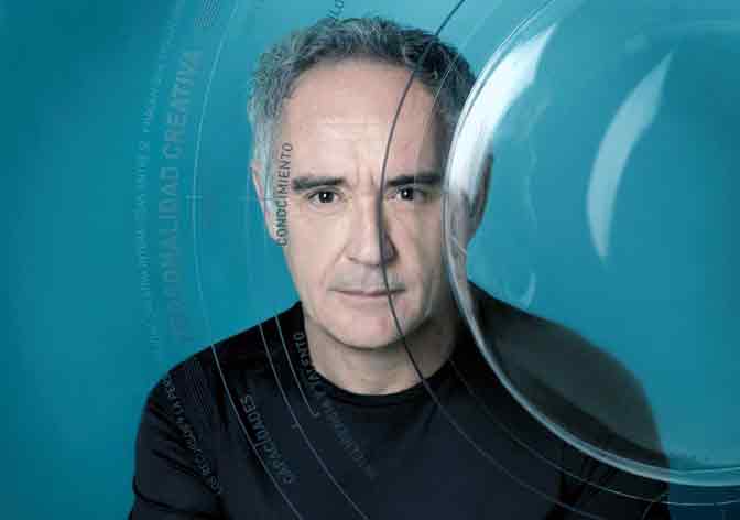 Ferran Adrià expondrá su proceso creativo en la Fundación Telefónica