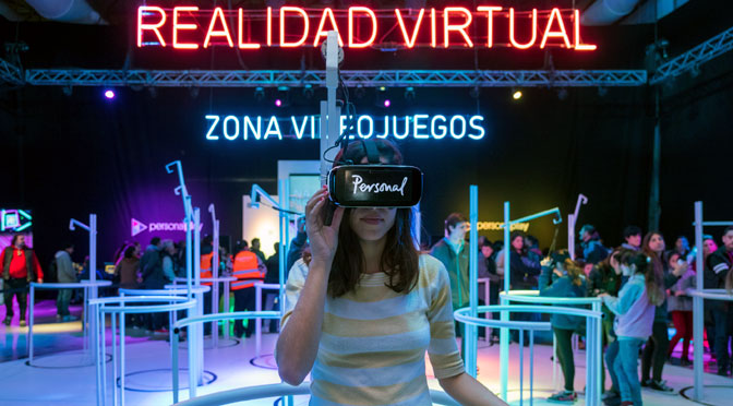 Personal abre un espacio de videojuegos y realidad virtual en Tecnópolis