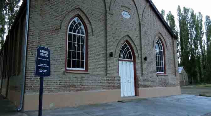La capilla galesa Bethel Nueva en Gaiman, Chubut