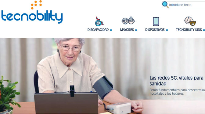 Tecnobility, noticias de tecnología para adultos mayores y personas con discapacidad
