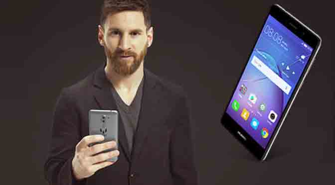 Personal presenta el Huawei Mate 9 Lite de Messi
