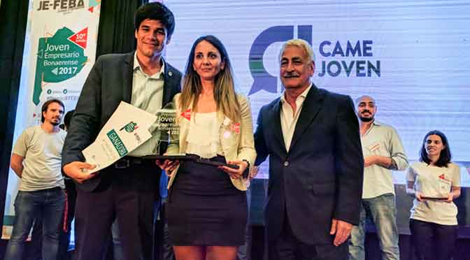 Empresaria láctea de Tandil ganó el premio “Joven empresario bonaerense 2017”