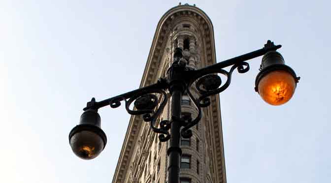 El edificio Flatiron, un hito arquitectónico de New York