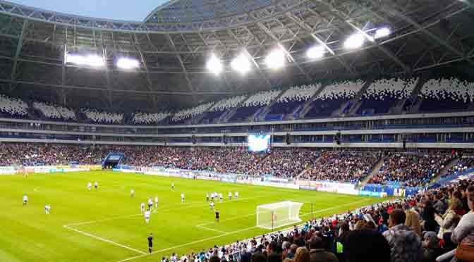 Samara Arena: el estadio del Mundial de fútbol 2018 que parece un OVNI