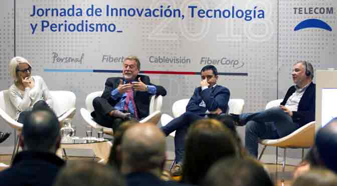 Telecom presentó una jornada de innovación, tecnología y periodismo