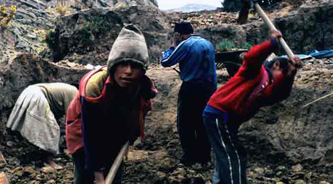 Las cifras del trabajo infantil en América latina