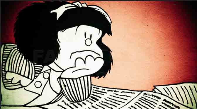 9 tiras de Mafalda para reír y pensar