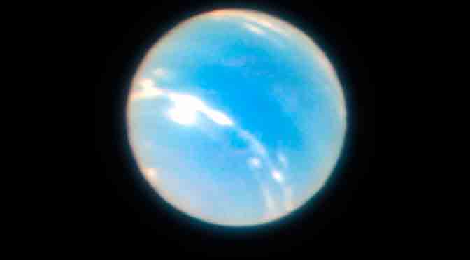 La imagen más nítida de Neptuno tomada desde la Tierra