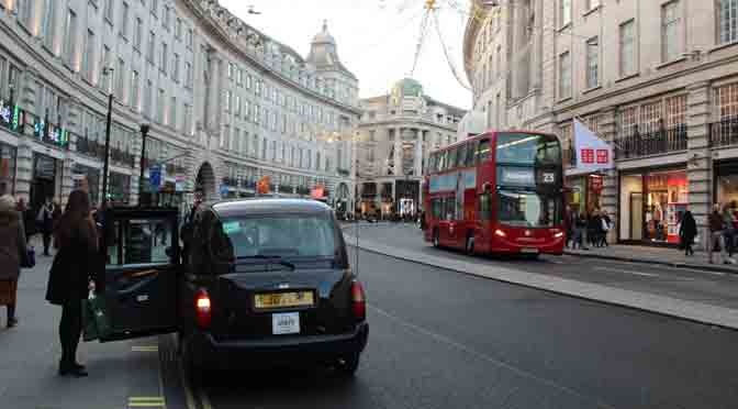 Regent Street, la curva más famosa de Londres