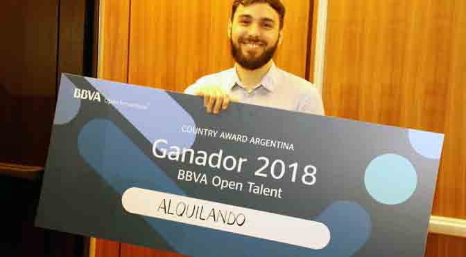 Alquilando ganó la edición argentina del BBVA Open Talent