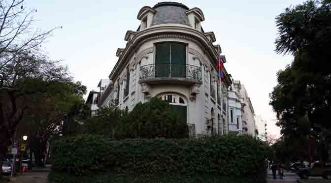 Mansiones y palacios en el Barrio Parque de Buenos Aires