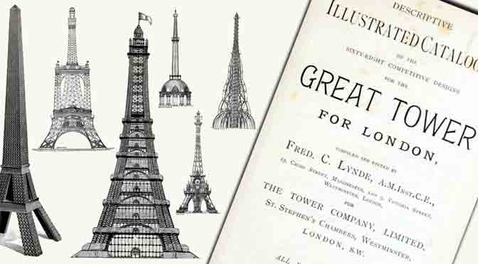 La versión inglesa de la torre Eiffel que no se terminó de construir