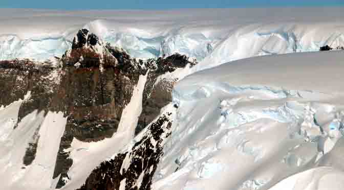 La Antártida retratada por la NASA