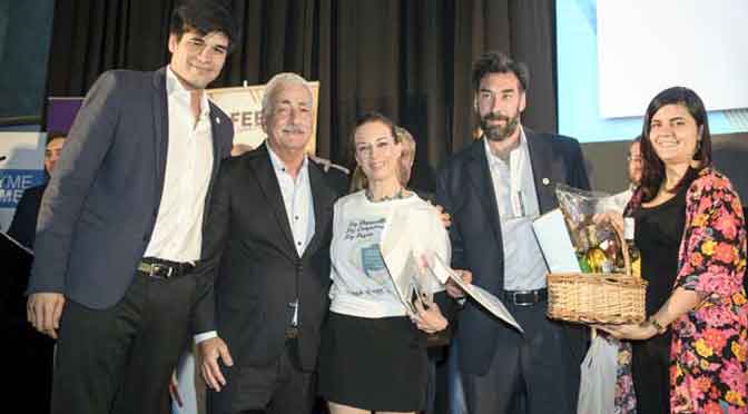 Jazmín Garbini ganó el premio al joven empresario bonaerense