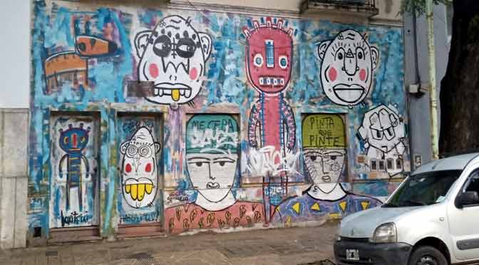 Murales en Buenos Aires, desde un móvil con MediaTek Helio P60