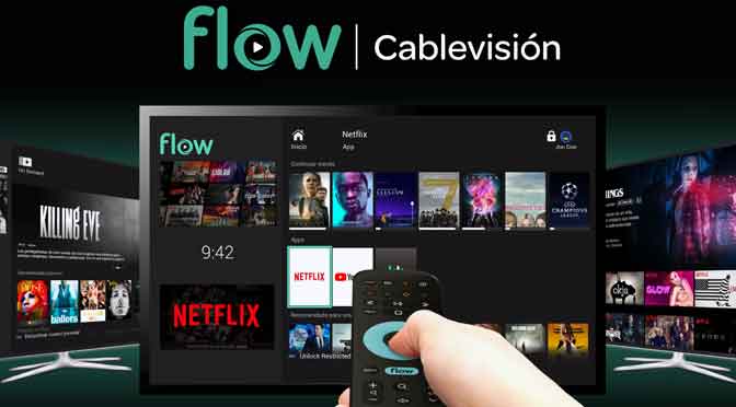Netflix se integra a la plataforma de Cablevisión Flow
