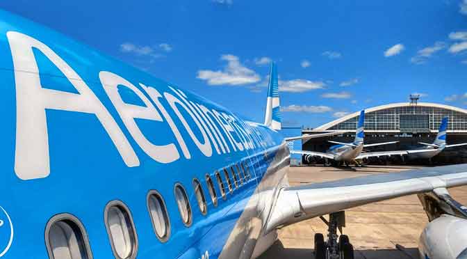Aerolíneas Argentinas inició su vuelo diario doble entre Buenos Aires y Madrid