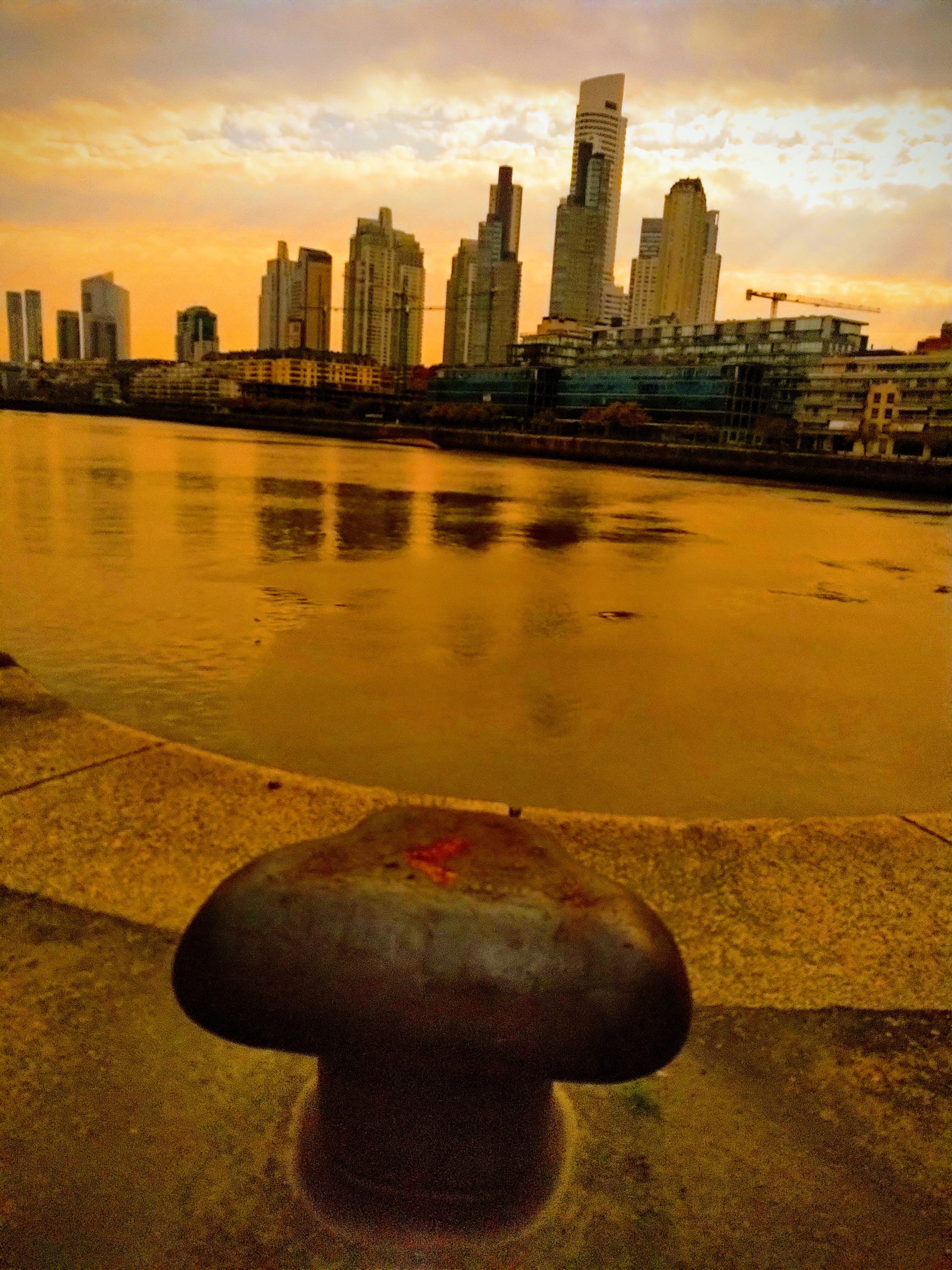 Dique 1, Puerto Madero, Buenos Aires, Argentina Bahía César