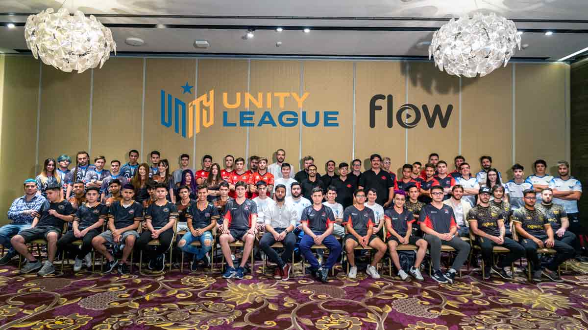 La Liga de Videojuegos Profesionales y Flow presentaron la Unity League Flow