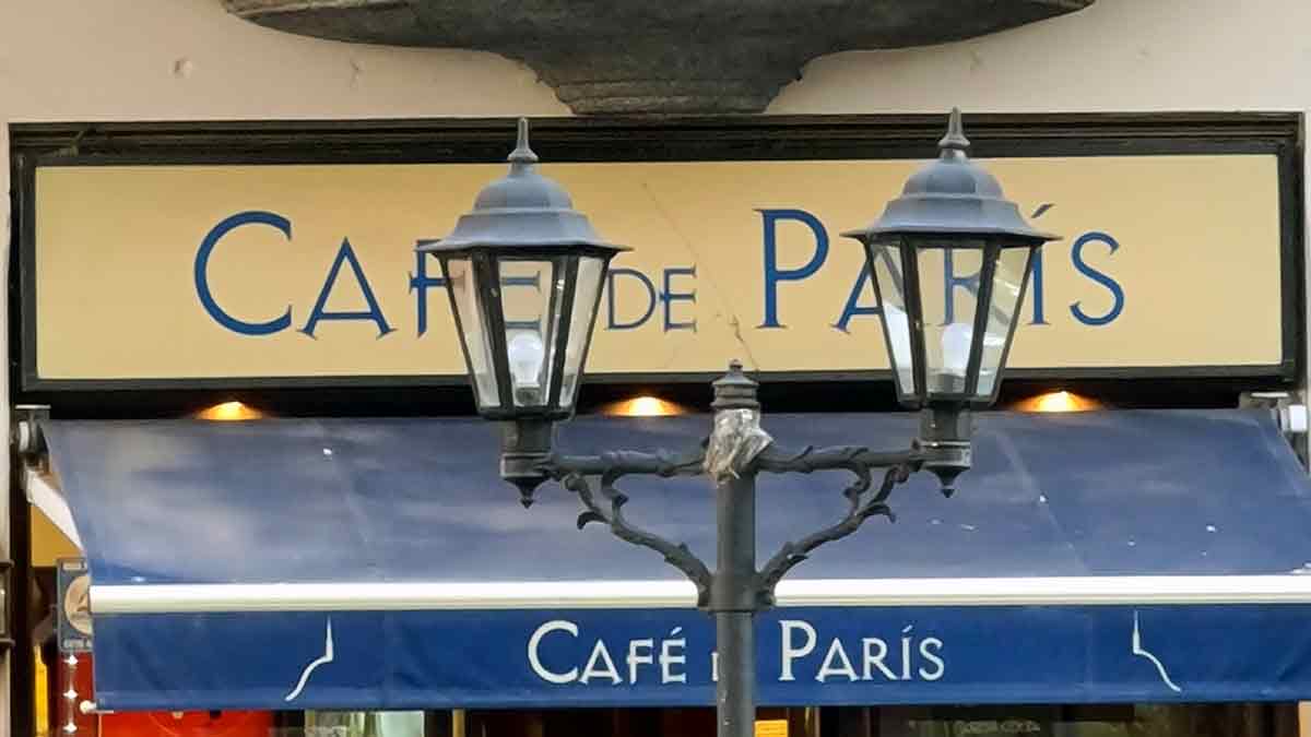 El Café de París de Vicente López antes del ASPO por el coronavirus