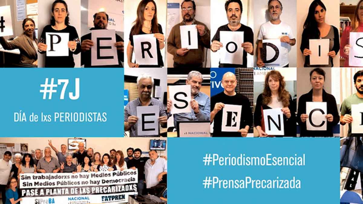 No hay #PeriodismoEsencial con #PrensaPrecarizada