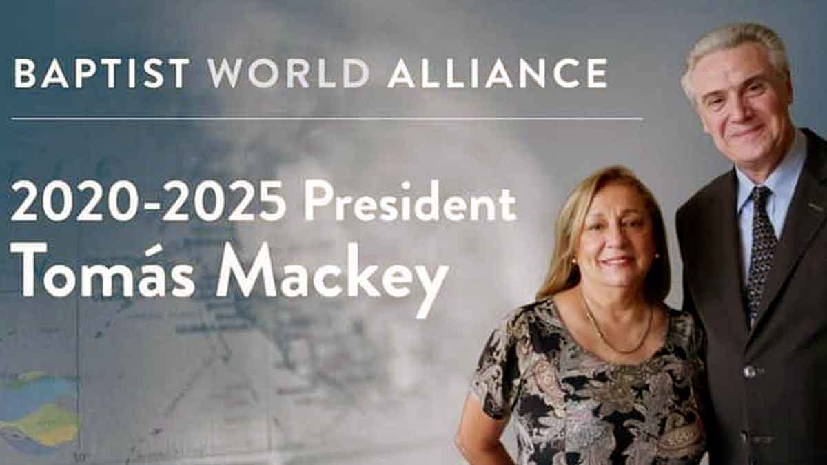 Tomás Mackey, nuevo presidente de la Alianza Mundial Bautista