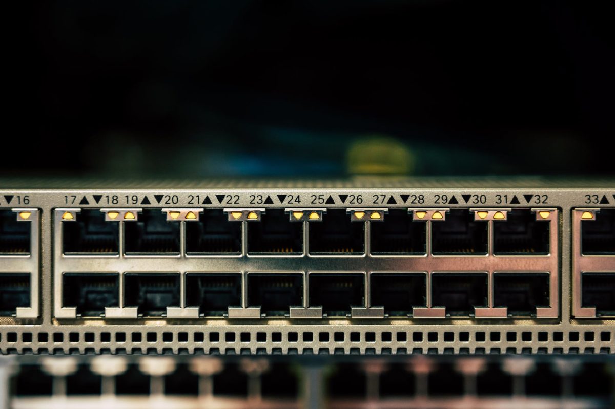 close up photo of computer port