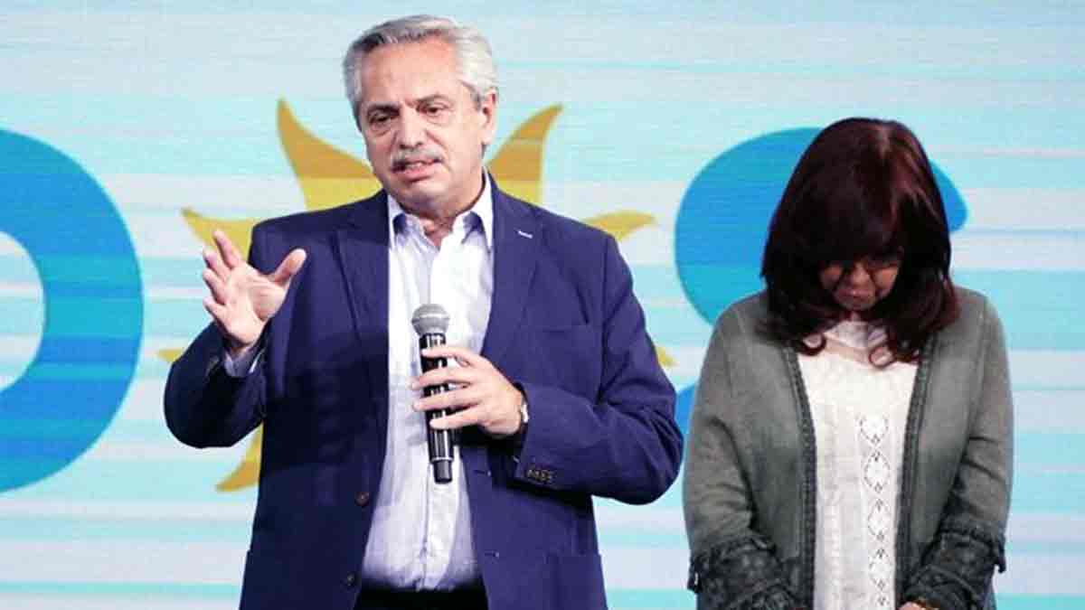 PASO 2021 Alberto Fernández Cristina Kirchner