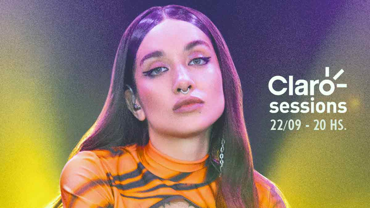 María Becerra presenta su nuevo show en Claro Sessions