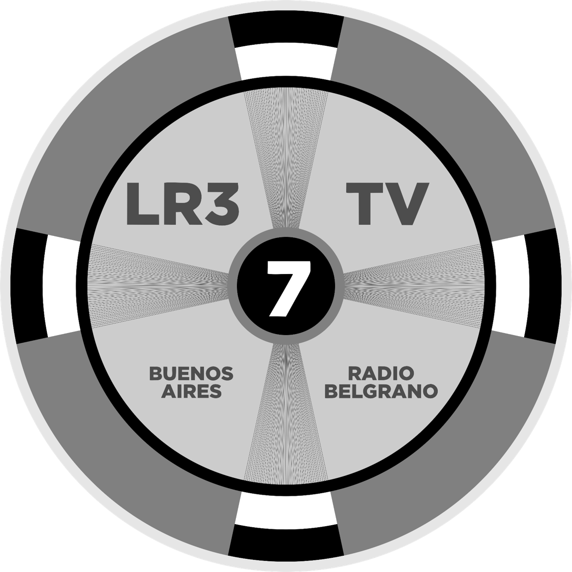 Televisión argentina logo de LR3 Radio Belgrano Televisión