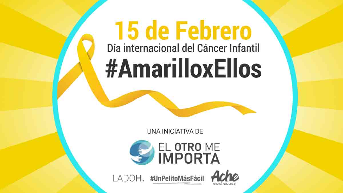 #AmarilloxEllos: iniciativa para concientizar sobre el cáncer infantil