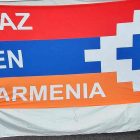 Armenia bandera Artsaj