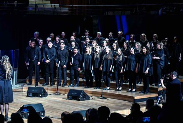 Coro Polifónico Nacional Evangélico concierto solidario