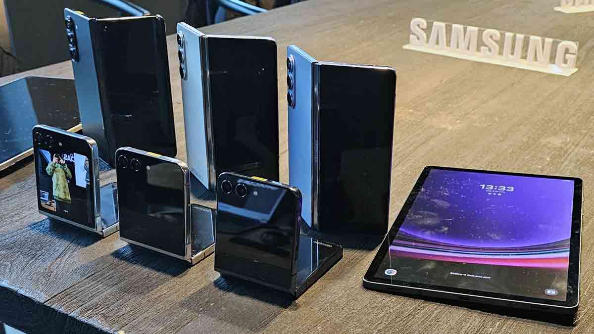 Celular Samsung Galaxy Z Flip 5 Z Fold 5 Tab S9 Día de la madre