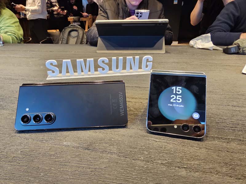 Samsung Galaxy Z Flip 5 y Z Fold 5