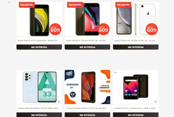 Celulares CyberMonday