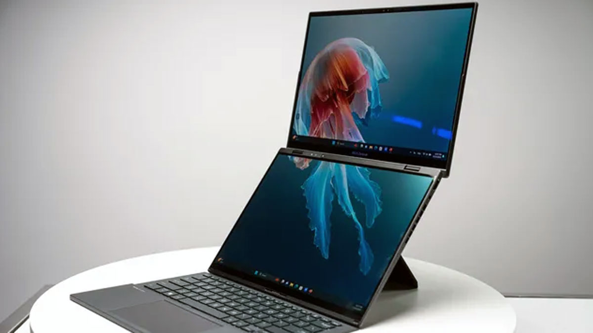 La nueva computadora portátil de Asus tiene dos pantallas y un teclado extraíble