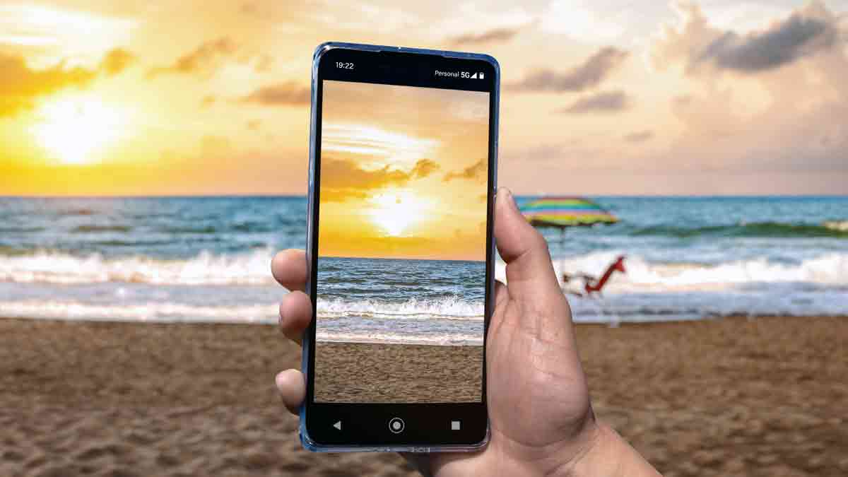 Personal 5G Playa viajero