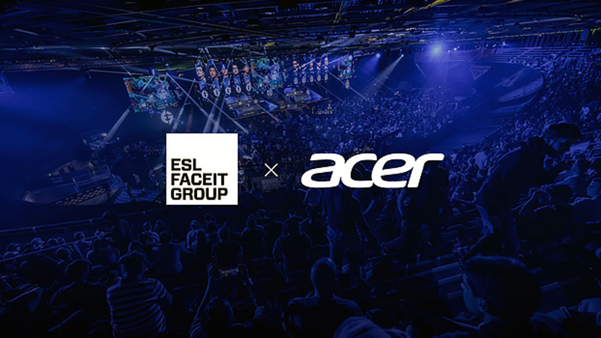 Acer, Intel y ESL FACEIT amplían asociación en competiciones de Counter-Strike y Dota 2